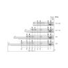 Underfloor guide full extension Dynamoov Tipmatic 30 kg - UFLRGUID-DYNAM-30-FE-TIPMATIC-300