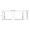 Interior panel F8 Nova Pro Scala - AY-INPANEL-F8-SCALA-H90-ICE