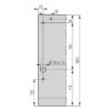 Rectangular rail set Nova Pro Scala - AY-RECRL-SCALA-ICE-NL400