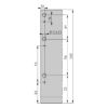 Frame Nova Pro Scala H250 - FRMSYS-NP-SCALA-STONE-H250-NL500