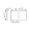 Frame Nova Pro Scala Crystal Plus H186 - FRMSYS-NP-SCALA-CP-STONE-H186-NL500