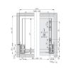 Frame Nova Pro Scala H186 - FRMSYS-NP-SCALA-STONE-H186-NL350