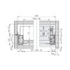 Frame Nova Pro Scala H90 - FRMSYS-NP-SCALA-STONE-H90-NL400