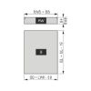Frame Nova Pro Scala H90 - FRMSYS-NP-SCALA-STONE-H90-NL400