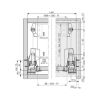 Bracket rest for variable wooden rear wall  DWD XP - AY-HOLDSET-TWL-REARWL-(L216-261)