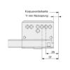 Round cross bar - AY-CROSSRAILING-WHITE-CW1200MM