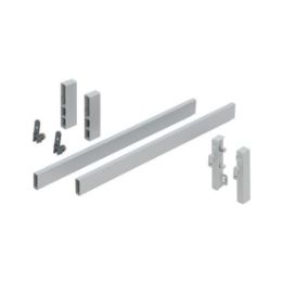 Rectangular screw-on bar - AY-CLIP-RAILING-GREY