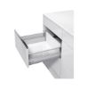 Acrylic glass set Variowing  - AY-DUOWING-WHITE-NL650MM