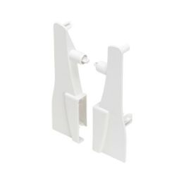 Panel bracket set, internal drawer - AY-HOLDERKIT-VARIOWING-GLAS-WHITE