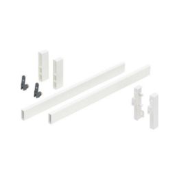 Rectangular screw-on bar - AY-HOLDSET-TWL-REARWL-118-WHITE