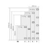 Adapter for TIOMOS Mirro 125 - AY-ADAPTER-HNGE-ZD-MIRRO