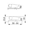 Door damper  Soft-close - AY-DRCLSRBUFR-HNGE-NEX-SOFTCLOSE-170DGR