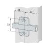 Door damper Soft-close pin - AY-PIN-HNGE-NEX-SOFTCLOSE-PLA