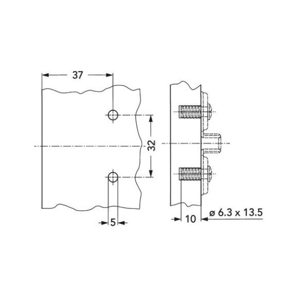 Picture for category Mounting plate Nexis steel 2-point attachment