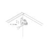 Nexis bar mounting plate - MNTPLT-NEX-ZD-EC-WUEPOSCR-0MM