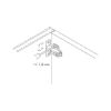 Nexis bar mounting plate - MNTPLT-NEX-ZD-EC-WUEPOSCR-0MM