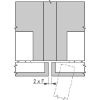 Tiomos H hinge 105&deg; - HNGE-SET-TIOMOS-H-TS-NP