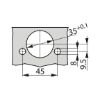 TIOMOS Impresso 95 concealed hinge - HNGE-TT-IMPRESS-95-GB-BP-C03