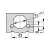 TIOMOS Impresso 95 concealed hinge - HNGE-TT-IMPRESS-95-GB-BP-C03