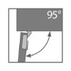 TIOMOS Impresso 95 concealed hinge - HNGE-TT-IMPRESS-95-GB-BP-C03