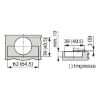 TIOMOS Impresso 160 concealed hinge - HNGE-TT-IMPRESSO-160-GB-BP-C03