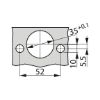 Concealed cabinet hinge, TIOMOS Impresso 110/90 E - HNGE-T-IMPRESSO-110-90-HS-BB-INRT