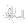Hinge Tiomos M0 Click-on 125 - HNGE-TS-CLICKON-125-32-M0