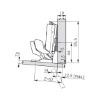 Hinge Tiomos M0 Click-on 125 - HNGE-TS-CLICKON-125-32-M0