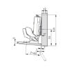 Hinge Tiomos M0 Click-on 125 - HNGE-TS-CLICKON-125-32-M0