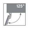 Hinge Tiomos M0 Click-on 125 - HNGE-TS-CLICKON-125-32-M0