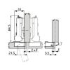 Concealed hinge, TIOMOS Impresso 110 - HNGE-TS-IMPRESS-110-HS-BP-C95