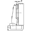 Concealed hinge, Nexis click-on 110 - HNGE-NEXCLON-PREIN-AUTM-CRN-110DGR