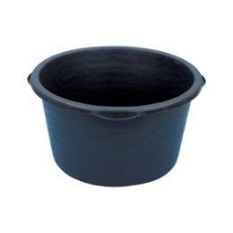 Mortar bucket - MORTBCKT-ROUND-BLACK-90LTR