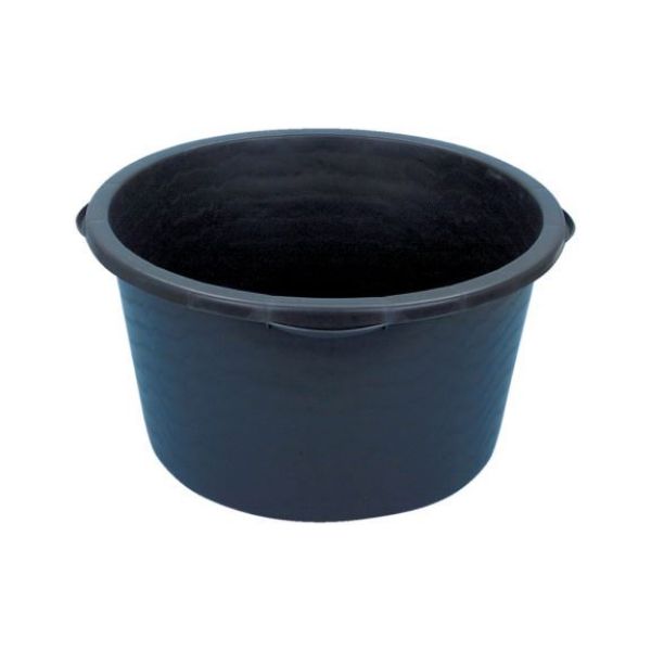 Mortar bucket - MORTBCKT-ROUND-BLACK-90LTR