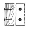 W&Uuml;POFAST&lt;SUP&gt;&reg;&lt;/SUP&gt;, blue galvanised Back panel screw - SCR-REARWL-Z2-(A2K)-4X35