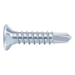 Window construction screw, self-drilling, countersunk milling head FEBOS&lt;SUP&gt;&reg;&lt;/SUP&gt; - SCR-DBIT-CS-CUTHD-H2-(A2K)-3,9X16