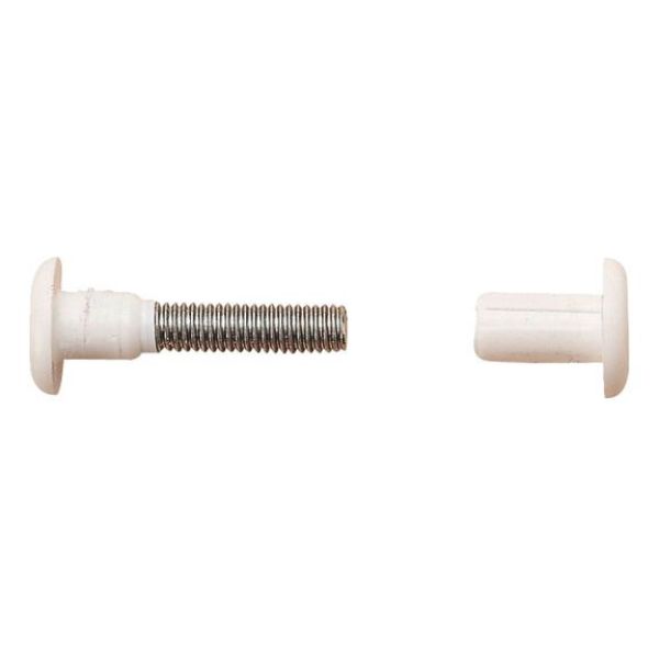 Connecting screw - SCR-CON-PLA-(A2K)/WHITE-6X(39-46)