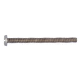 Slotted flat-head screw - SCR-PANHD-DIN85-A2/70-SL-M2,5X10