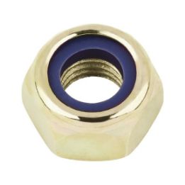 Hexagon nut, low profile, with clamping piece (non-metal insert) fine thread - NUT-SLOK-DIN985-I10I-WS24-(A2C)-M16X1,5