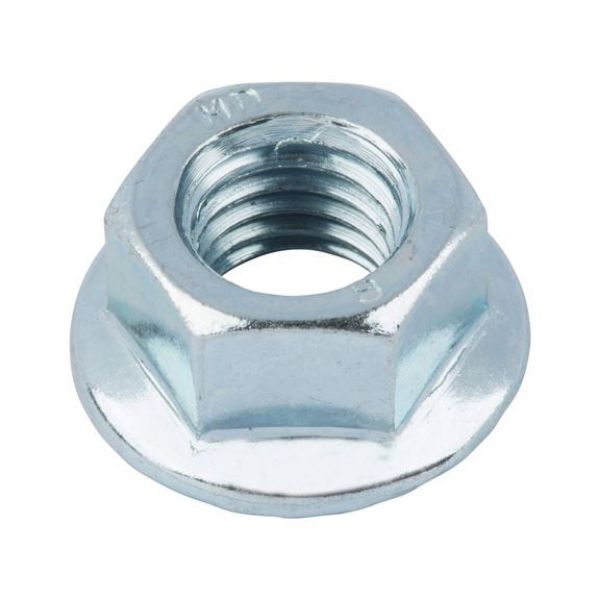 Hexagon nut with flange - NUT-HEX-FLG-DIN6923-8-WS18-(A2K)-M12