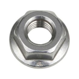 Serrated locking nut - NUT-SER-SIDIN6923-A2-WS8-M5