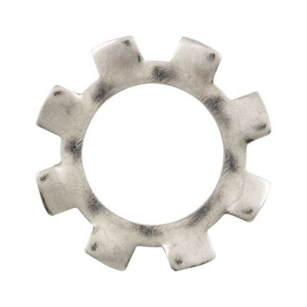 Serrated washer, externally serrated, shape A - WSH-SER-DIN6797-A2-AZ-D3,2