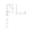 Chair and box angle bracket - CHR/CABBRKT-(A2K)-100/100MM