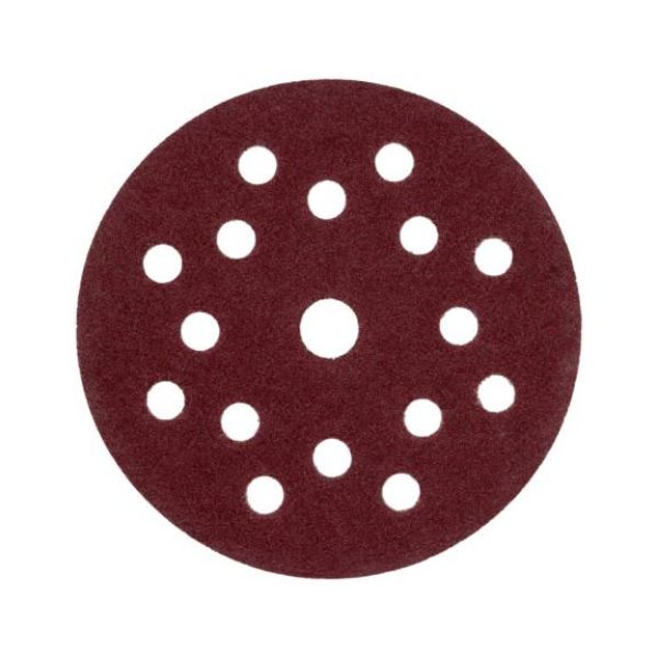 Wood dry sandpaper disc KP perfect - DSPAP-HOKLP-MULTIHOLE-P100-D125MM