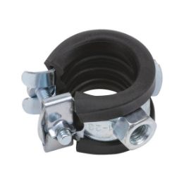 Pipe clamp with hinge TIPP&lt;SUP&gt;&reg;&lt;/SUP&gt; Priopress - C2C - PIPCLMP-PRIOPRESS-M8-(21-23)-1/2IN
