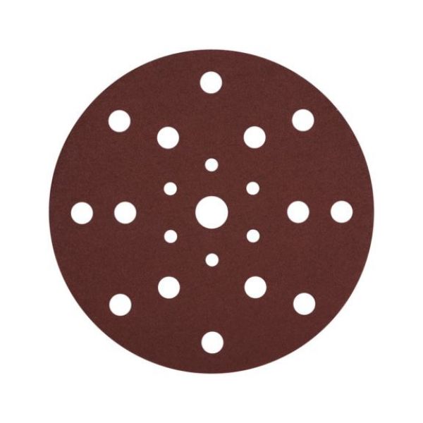 Wood dry sandpaper disc KP perfect - DSPAP-HOKLP-MULTIHOLE-P80-D150MM