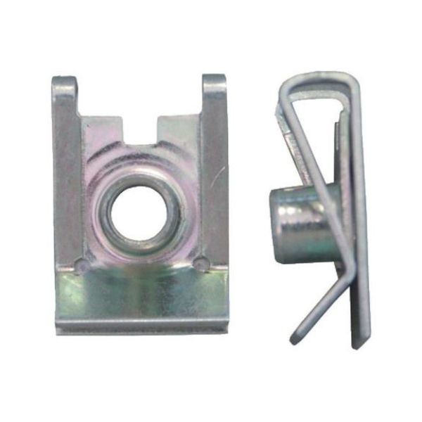 Sheet metal nut Type 6 - NUT-SHT-MB-(ZN)-BLACK-M6