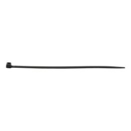 Standard cable connector with plastic latch - CBLTIE-PLA-PLALATCH-BLACK-3,6X200