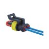 Single wire seal (SEAL) - SNGLWRESEAL-ORANGE-(1,2-2,1MM)-D3,4MM