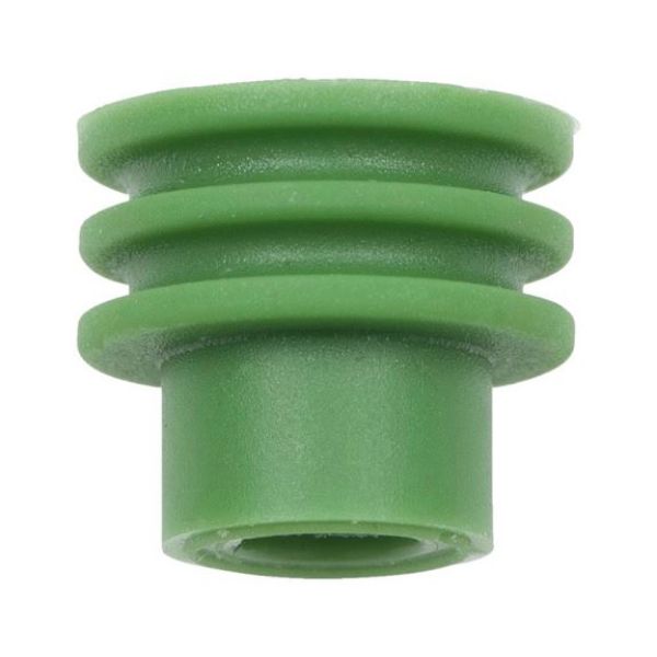 Single wire seal (SEAL) - SNGLWRESEAL-GREEN-(3,4-4,4MM)-D6,0MM